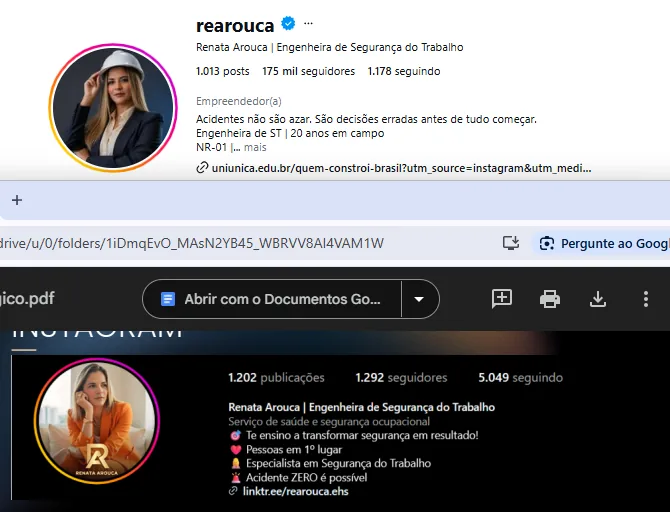 Instagram Renata Arouca