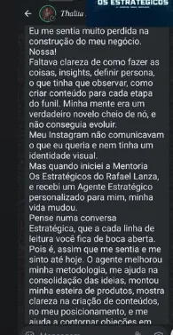 Depoimento Thalita